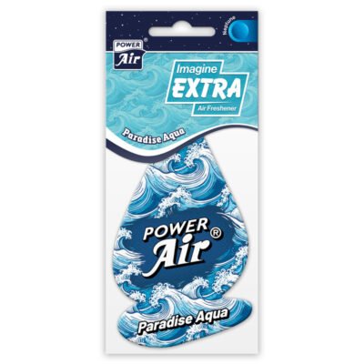 Αρωματικό Αυτοκινήτου Κρεμαστό Imagine Extra Power Air - PARADISE AQUA