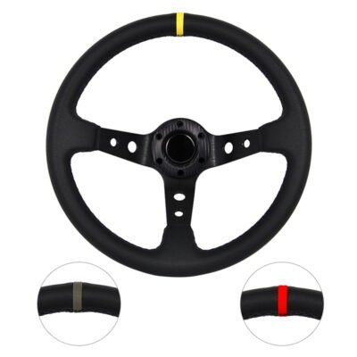 Τιμόνι Βαθύ Μαύρο DARK SPY 35cm